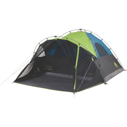 COLEMAN CARLSBAD DARKROOM DOME TENT W/SCREEN ROOM 6 PERSON!
