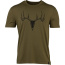 BROWNING SS PERF CAMP SHIRT WHITETAIL LOGO GREEN X-LARGE*