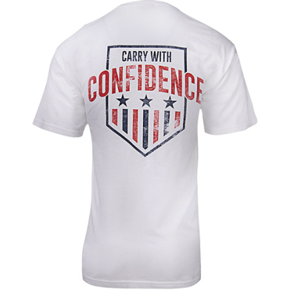 GLOCK OEM CARRY CONFIDENCE PATRIOT T-SHIRT LARGE!