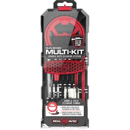 REAL AVID GUN BOSS MULTI-KIT .243/.260/6.5MM W/ BORE BOSS