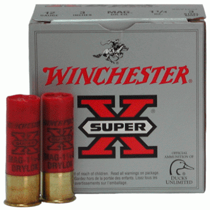 WINCHESTER DRYLOK 12GA 3" 1-1/4OZ #3 25RD 10BX/CS