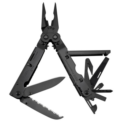 SOG MULTI-TOOL POWER ASSIST BLACK OXIDE W/SHEATH