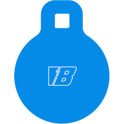 BASH TARGET AR500 GONG TARGET ROUND 3"-1/2" THICK