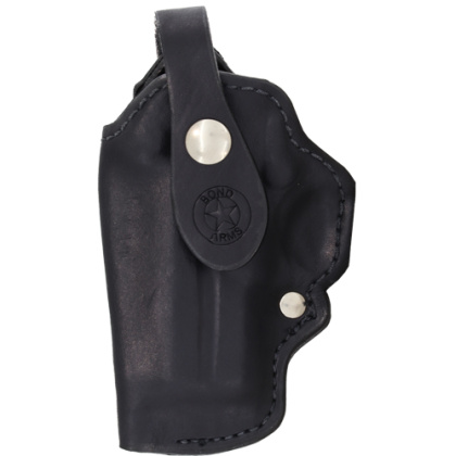 BOND ARMS BELT CLIP HOLSTER LH 3.5"BBL. MODELS LEATHER BLACK
