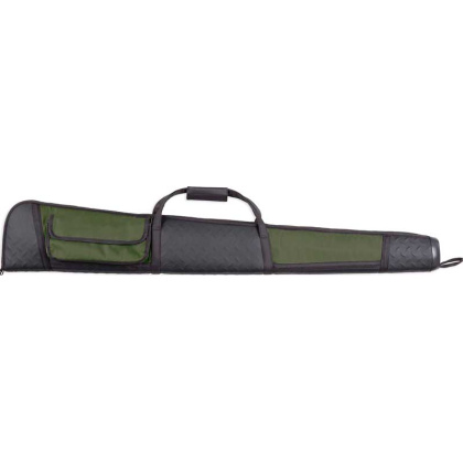 BULLDOG ARMOR SHOTGUN CASE 52" GREEN W/ BLK EXTRA THICK PAD
