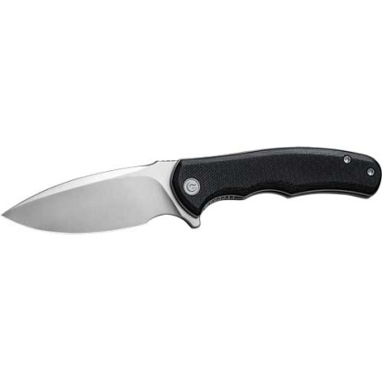 CIVIVI KNIFE MINI PRAXIS 2.98" BLACK G10/SATIN FINISH D2