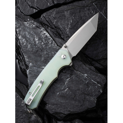 CIVIVI KNIFE BRAZEN 3.46" NATURAL G-10/STONEWASH BLADE