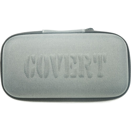 COVERT CAMERA ZIPPERED MOLDED SD CARD CASE HOLDS 25 SD CARDS