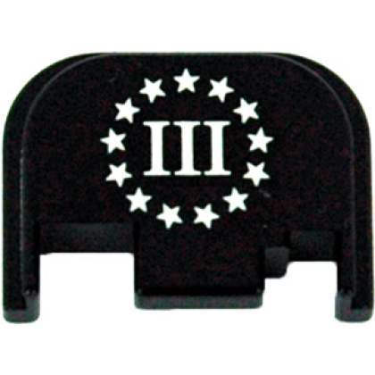 CRUXORD BACK PLATE 3% FLAG FITS MOST GLOCKS GEN 1-4!