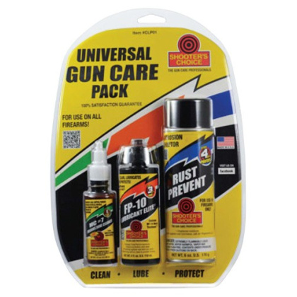 SHOOTERS CHOICE UNIVERSAL GUN GUN CARE CHEMICALS KIT