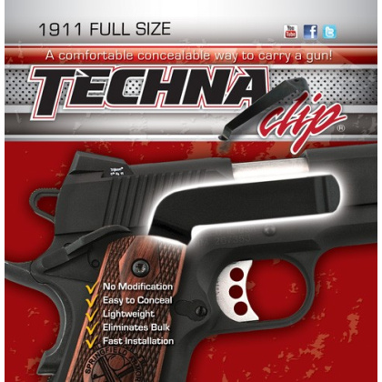 TECHNA CLIP HANDGUN RETENTION CLIP COLT 1911&COMMANDER RIGHT