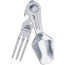 OUTDOOR EDGE CHOWLITE W/ FULL SIZE SPOON/FORK & 3 TOOLS