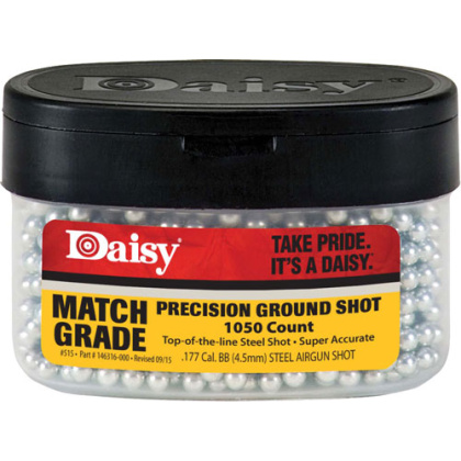 DAISY BB\'S MATCH GRADE 1050-PK 12-PACK CARTON