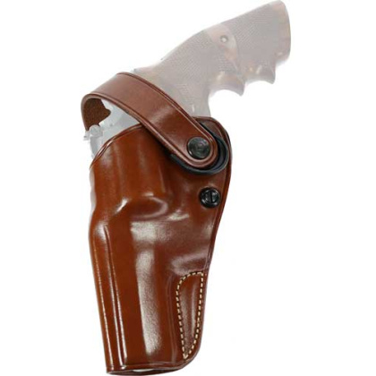 GALCO DAO BELT HOLSTER LH LEATHER S&W L FR 686 4" TAN<