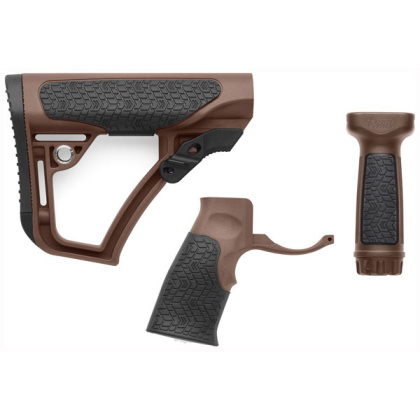 DANIEL DEF. AR15 FURNITURE KIT BROWN MIL-SPEC