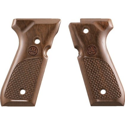 BERETTA 92/96 GRIPS WOOD WALNUT CHECKERED