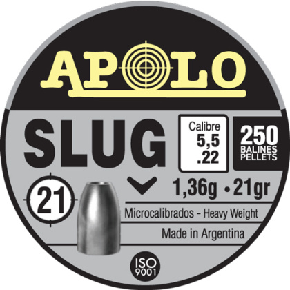 HATSAN APOLO 22 SLUG 21 GRAIN 250 PACK