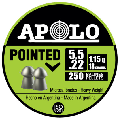 HATSAN APOLO 22 POINTED 18 GRAIN 250 PACK