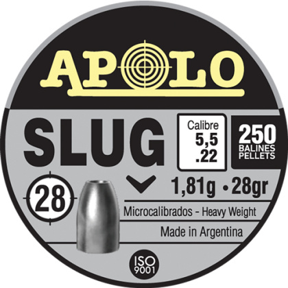 HATSAN APOLO 22 SLUG 28 GRAIN 250 PACK