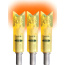 LUMENOK LIGHTED NOCK XBOW HD ORANGE CRESCENT EASTON 3PK