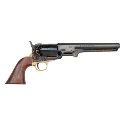 TRADITIONS BP REVOLVER 1851 NAVY 7.5" COLOR CASE/WALNUT*