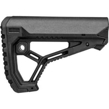 F.A.B. DEFENSE BUTTSTOCK AR-15 /M4 BLACK MIL-SPEC/COMMERCIAL