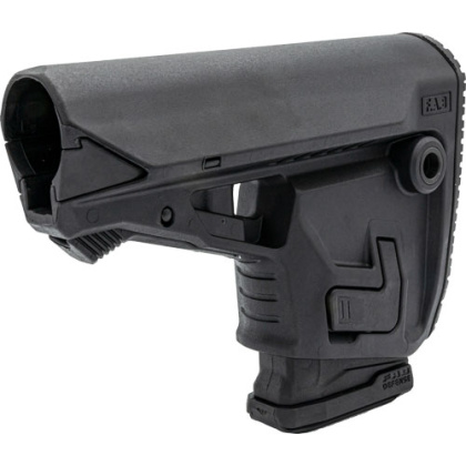 F.A.B. DEFENSE BUTTSTOCK AR-15 /M4 OD GREEN ADJ CHEEK PIECE