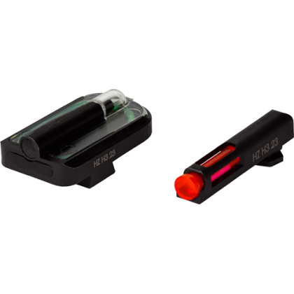 HIVIZ FASDOT H3 RED FRONT/GRN REAR FOR GLOCK 9MM/40/.357 SET
