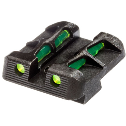 HIVIZ LITEWAVE REAR SIGHT FOR FOR GLOCK 9MM/40/.357 SIG