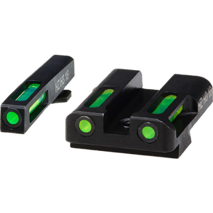 HIVIZ LITEWAVE H3 TRITIUM LITE PIPE SET FOR GLOCK 10MM/45GAP