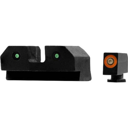 XS R3D FOR GLOCK 20/21/29/30/ 30S/37/40/41 3-DOT ORANGE TRIT
