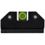 XS R3D FOR GLOCK 43X/48 3-DOT GREEN TRITIUM SET
