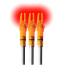 LUMENOK LIGHTED NOCK GT-SERIES HD ORANGE 3PK