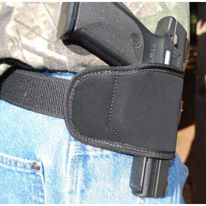 GROVTEC MULTI-FIT HOLSTER RH MRD/LG AUTOS BLACK BELT SLIDE