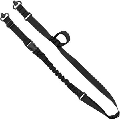 GROVTEC QS 2 POINT SENTRY SLING W/ PUSH BUTTON SWIVEL BL