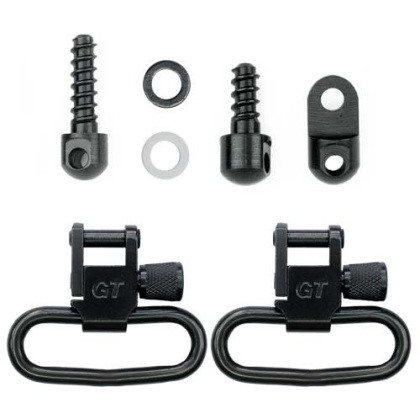 GROVTEC SWIVEL SET FOR RUGER 10/22#3 & 44 1.25" LOOPS  BLK