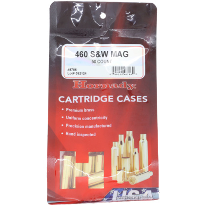 HORNADY UNPRIMED CASES 460 SW 50 PACK 5PK/CS