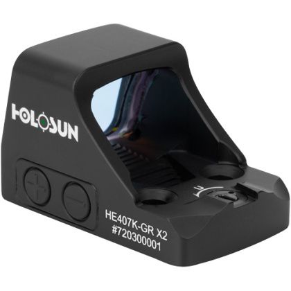 HOLOSUN 407 GREEN DOT ONLY 6MOA SHAKE AWAKE PISTOL SERIES
