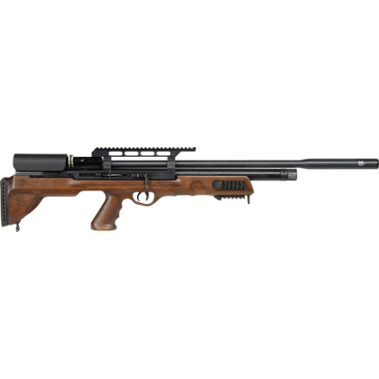 HATSAN BULLBOSS .25 PCP 1000 FPS BLACK/WOOD W/2 MAGS