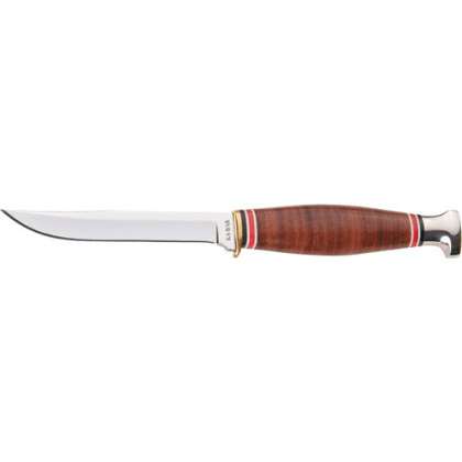 KA-BAR LITTLE FINN 3.625" W/LEATHER SHEATH<