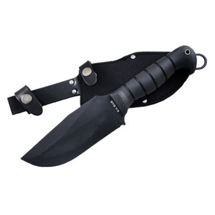 KA-BAR HEAVY DUTY WARTHOG 6.75" W/SHEATH BLACK