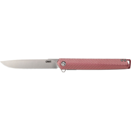 CRKT STYLUS 3.18" PLAIN EDGE ASSISTED OPEN SS/MAROON