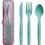 KA-BAR LUNCH PAL W/SPOON/FORK/ KNIFE WITH LIGHTWEIGHT CASE