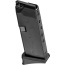 KCI USA INC MAGAZINE FOR GLOCK 43 9MM 6RD BLK POLY W/GRIP EXT