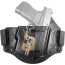 FOBUS HOLSTER UNIVERSAL IWB SINGLE STACK S-COMPACT W/LASER