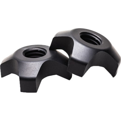 ACCU-TAC SPIKE CLAW FEET SET FITS LR SERIES BIPODS STEEL BK