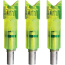 LUMENOK LIGHTED NOCK XBOW GRN CRESCENT EASTON CARBON 3PK