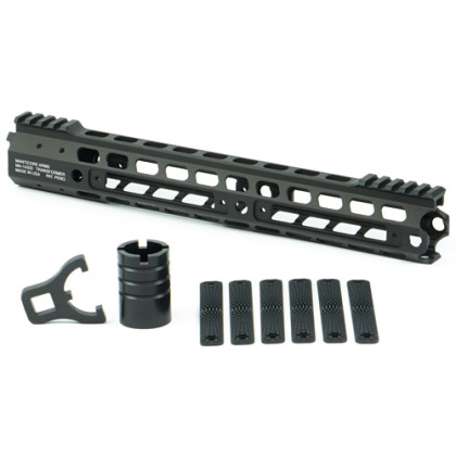 MANTICORE TRANSFORMER RAIL 13" GEN II BLACK FOR AR-15