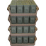 MTM AMMO CAN TRAY FOR 4 .30CAL METAL AMMO CANS FLAT DARK ERTH