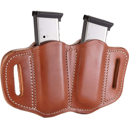 1791 M2.1 DOUBLE MAG CARRIER FOR SINGLE STACK MAGS BROWN